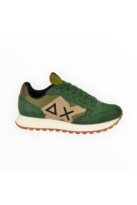 camoscio e tela logo su pelle------------- SUN68 | 44114-37