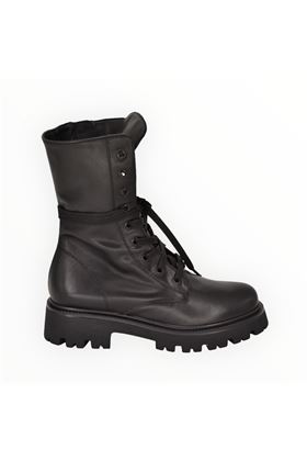 vitello vibram allacciato-------- VLS | 7040-NERO