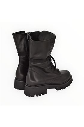 vitello vibram allacciato-------- VLS | 7040-NERO