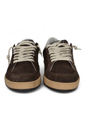 Sneakers uomo in camoscio colore testa di moro. 4B12- | PLAYNEW-U127