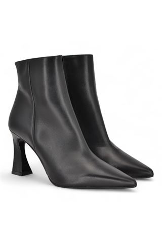 Tronchetto donna in pelle colore nero. ALBANO | 2905-NERO