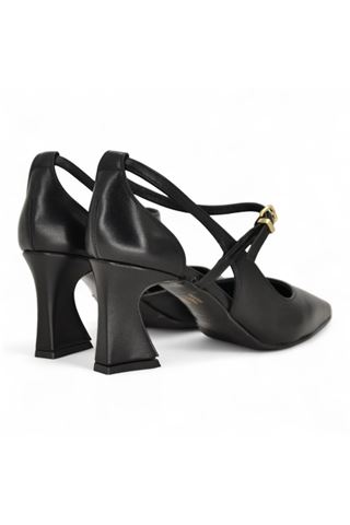 Decoltè donna in pelle colore nero. ALBANO | 2915-NERO