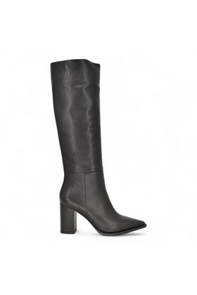 Stivale donna in pelle colore nero. ALBANO | 2917-NERO