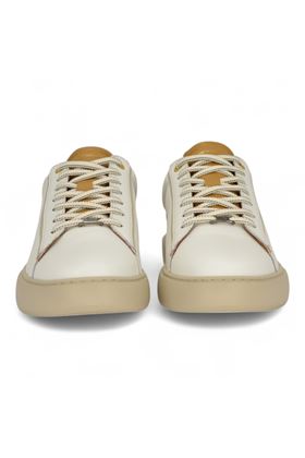 Sneaker uomo in pelle colore bianco. AMBITIOUS | 11677D-BIANCO