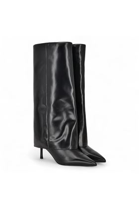 Stivale donna in vitello colore nero. CHICONIC | 268-NERO