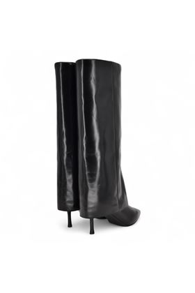 Stivale donna in vitello colore nero. CHICONIC | 268-NERO