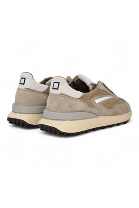 Sneaker uomo in camoscio colore beige. DATE | M431ATTC-TATA