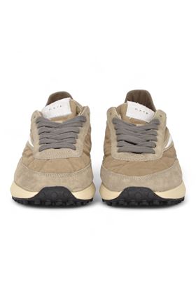 Sneaker uomo in camoscio colore beige. DATE | M431ATTC-TATA