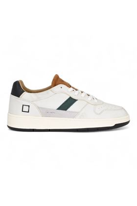 Sneaker uomo in pelle colore bianco. DATE | M431C2VN-WIWI