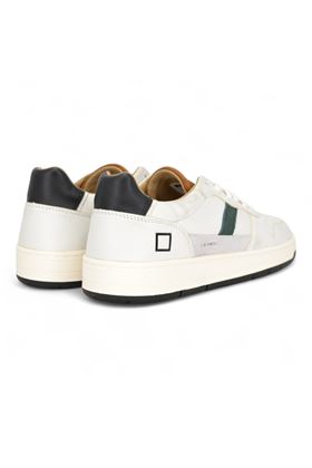 Sneaker uomo in pelle colore bianco. DATE | M431C2VN-WIWI