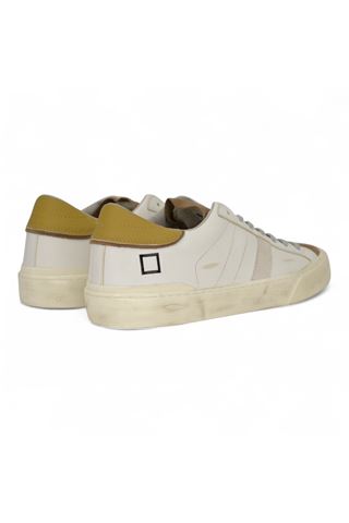 Sneaker uomo in pelle colore bianco. DATE | M431HLSC-WUWU