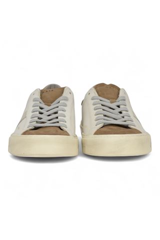 Sneaker uomo in pelle colore bianco. DATE | M431HLSC-WUWU