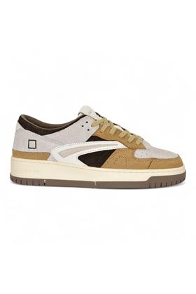 Sneaker uomo in camoscio colore marrone. DATE | M431TOPO-WNWN
