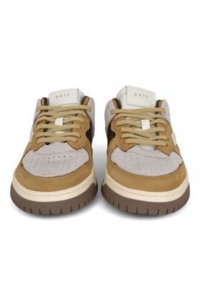 Sneaker uomo in camoscio colore marrone. DATE | M431TOPO-WNWN