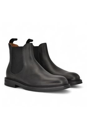Beatles uomo in pelle colore nero. FRAU | 73L3-NERO