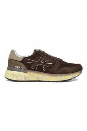 Sneakers uomo in camoscio colore testa di moro. PREMIATA | MICK-7898