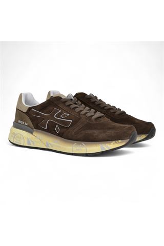 Sneakers uomo in camoscio colore testa di moro. PREMIATA | MICK-7898