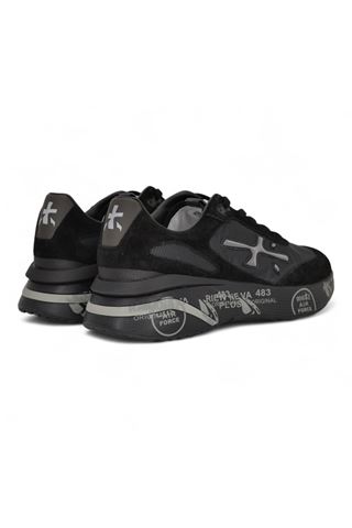 Sneakers uomo in camoscio e enylon colore nero. PREMIATA | MOERUN-6445