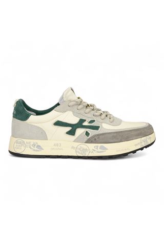 Sneakers uomo in pelle colore panna. PREMIATA | NOUS-7727