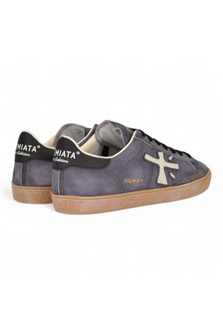 Sneakers uomo in crosta colore blu. PREMIATA | STEVEN-6972
