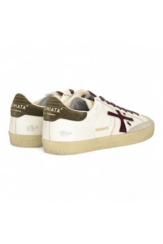 Sneakers uomo in pelle colore panna. PREMIATA | STEVEN-7628
