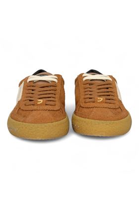 Sneaker uomo in camoscio colore cuoio. PURAAI | PU101V-014