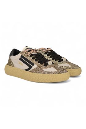 Sneaker donna in pelle colore panna. PURAAI | PU101VD-036