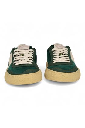 Sneaker donnain velluto colore verde. PURAAI | PU405PD-017