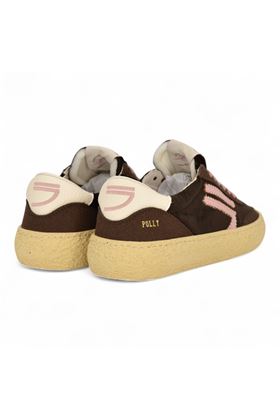 Sneaker donna in velluto colore verde. PURAAI | PU405PD-018