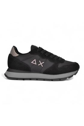 Sneaker donna in camoscio e nylon colore nero. SUN68 | 45202-1134