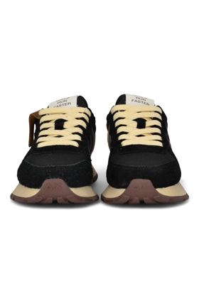 Sneaker donna in camoscio e nylon colore nero. SUN68 | 45207-11