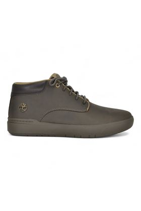 Polacco uomo in pelle ingrassata colore grigio. TIMBERLAND | A69M1-EL71