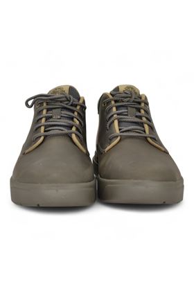 Polacco uomo in pelle ingrassata colore grigio. TIMBERLAND | A69M1-EL71