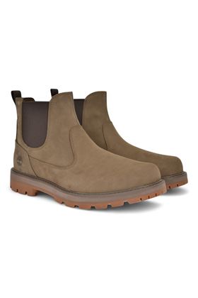 Tronchetto uomo in pelle ingrassata colore marrone. TIMBERLAND | A6A4W-EM51