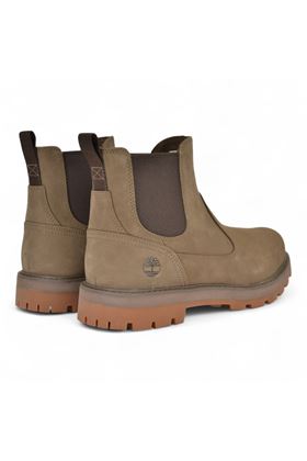 Tronchetto uomo in pelle ingrassata colore marrone. TIMBERLAND | A6A4W-EM51