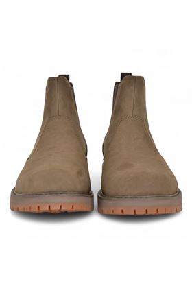 Tronchetto uomo in pelle ingrassata colore marrone. TIMBERLAND | A6A4W-EM51