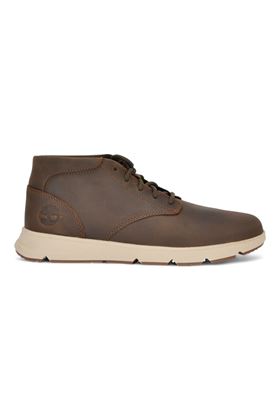 Polacco uomo in pelle ingrassata colore marrone. TIMBERLAND | A6C7T-W011