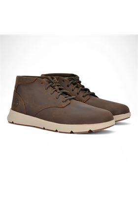Polacco uomo in pelle ingrassata colore marrone. TIMBERLAND | A6C7T-W011