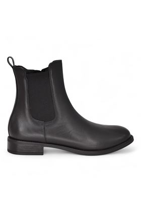 Tronchetto donna in pelle colore nero. UNISA | BARTY-NERO