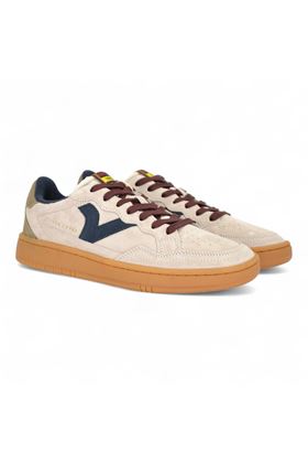 Sneaker uomo in camoscio colore taupe. VICTORIA | 8806111-TAUPE