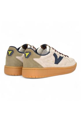 Sneaker uomo in camoscio colore taupe. VICTORIA | 8806111-TAUPE