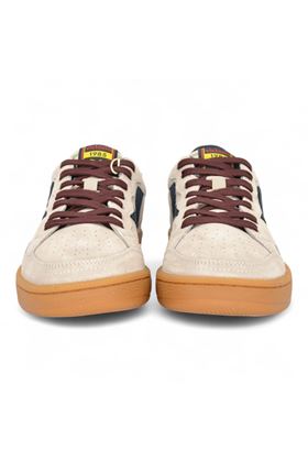 Sneaker uomo in camoscio colore taupe. VICTORIA | 8806111-TAUPE
