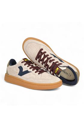 Sneaker uomo in camoscio colore taupe. VICTORIA | 8806111-TAUPE