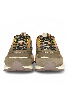 Sneaker uomo in tessuto e camoscio colore marrone. VICTORIA | 8811104-MARRONE